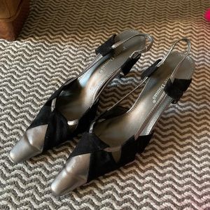 Pierre Dumas pointy toe vintage low heel sz8